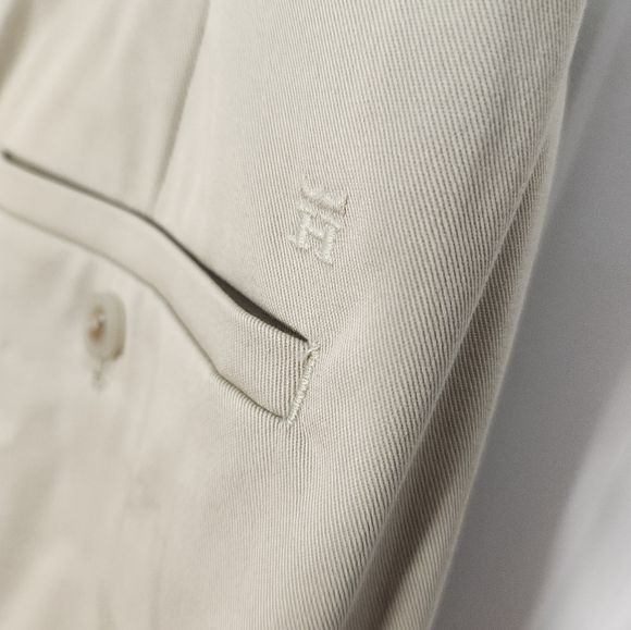 Men's Haggar Classic Fit Premium No Iron Khaki  Size 40x29 - Picture 4 of 7